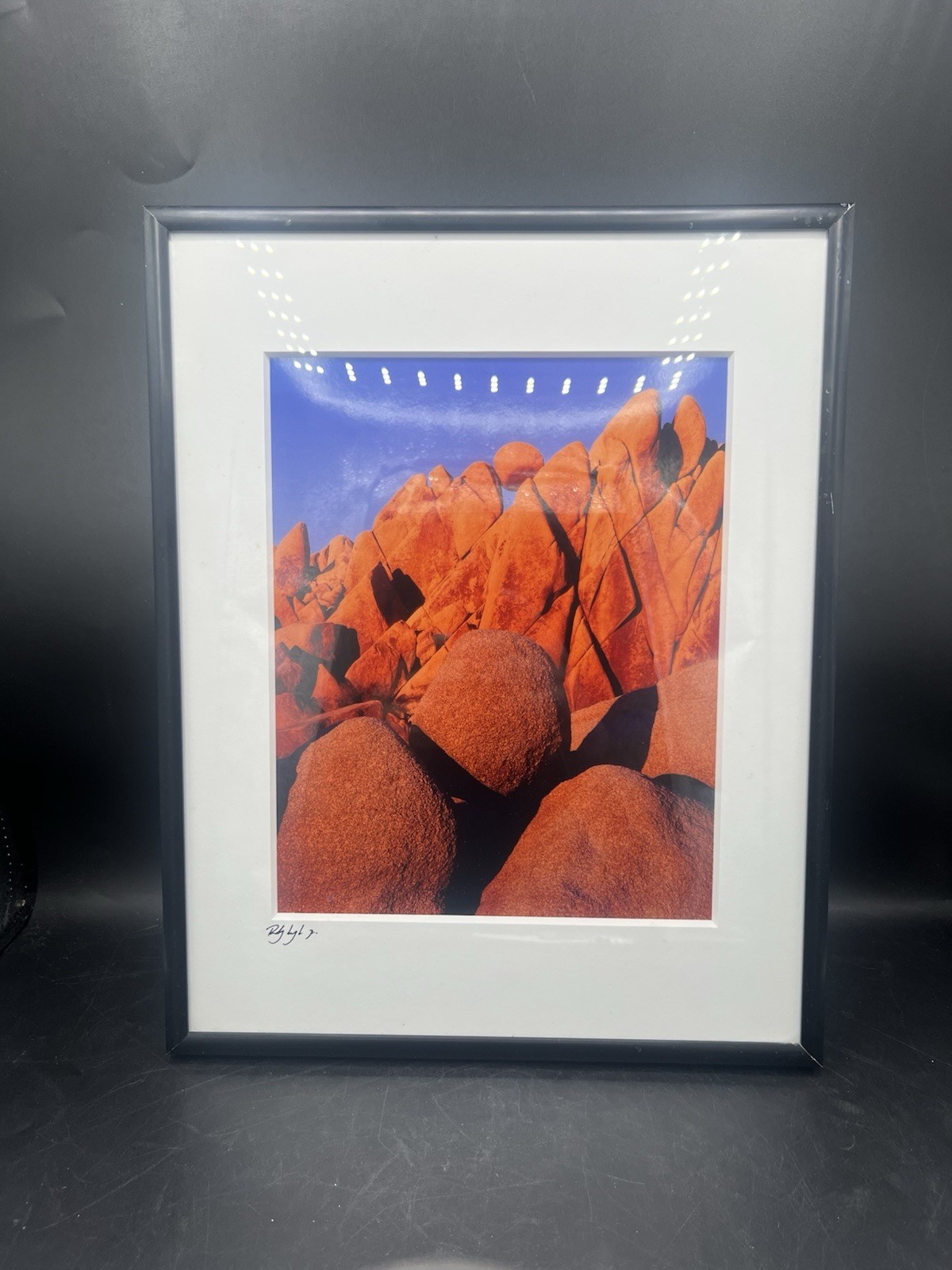 RODNEY LOUGH JR. JUMBO ROCKS – THE LOUGH ROAD WILDERNESS COLLECTION FRAMED / MAT