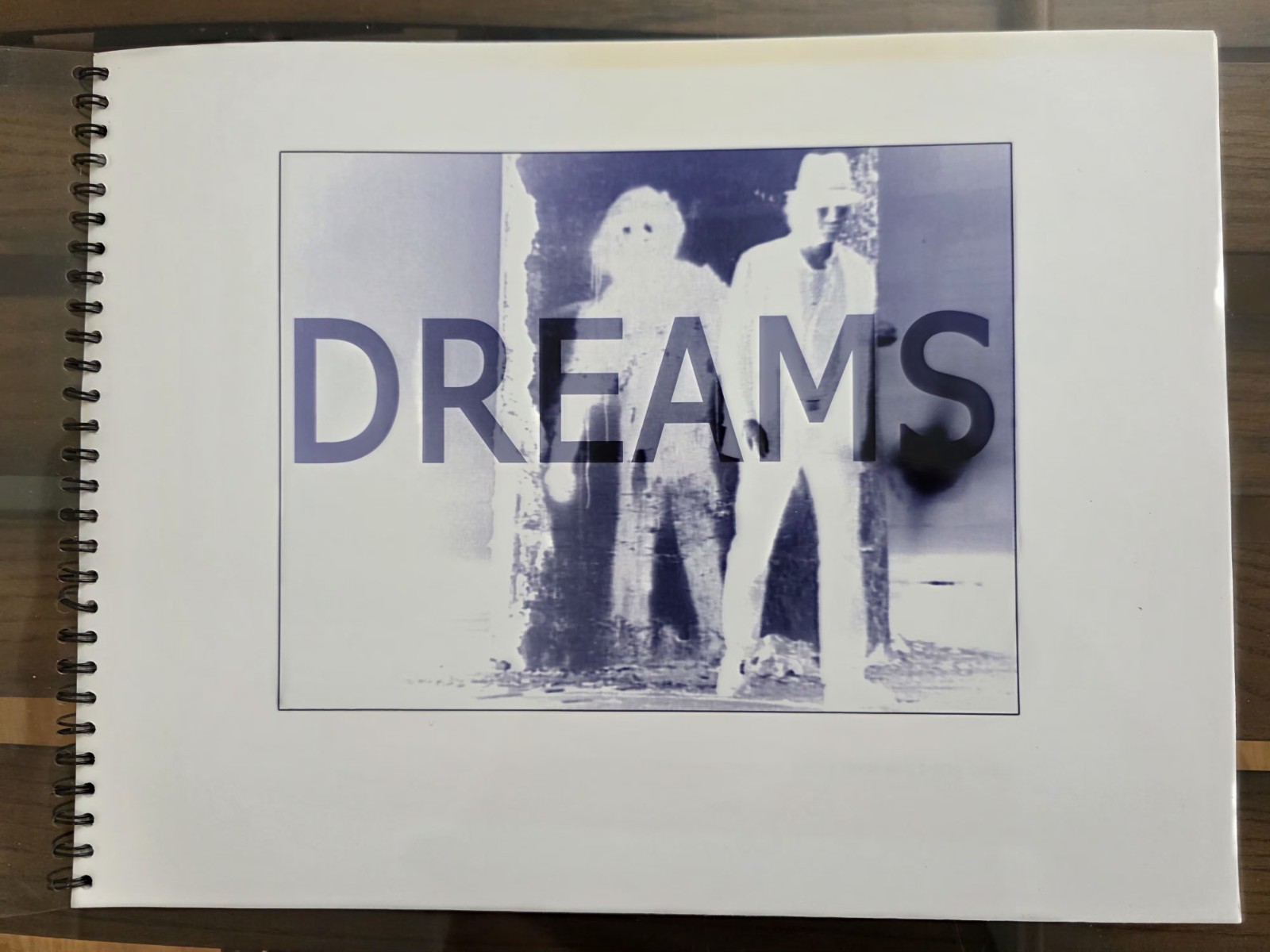 Dreams Large Spiral Bound Photography Book 12.5×9.5 Photo Essay Richard Avedon