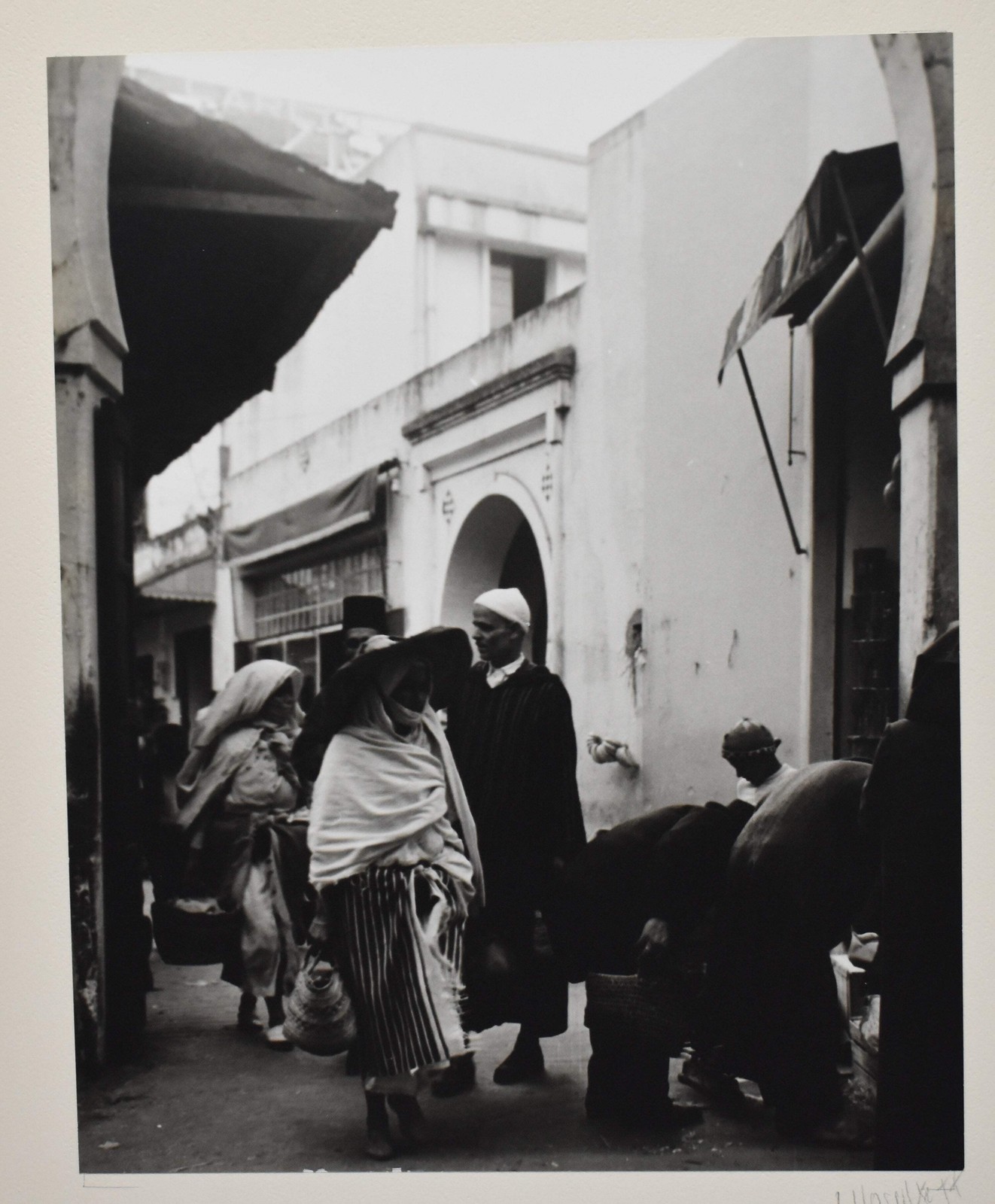 Vintage James W. Howlett Black and White Photograph, ‘Tangier Morocco’