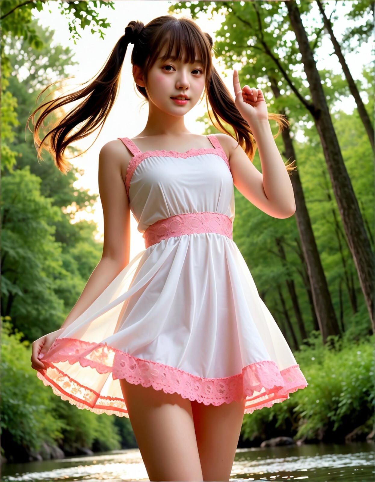 No nudity / AI Photo Art / asian cute girl (500 images digital download)