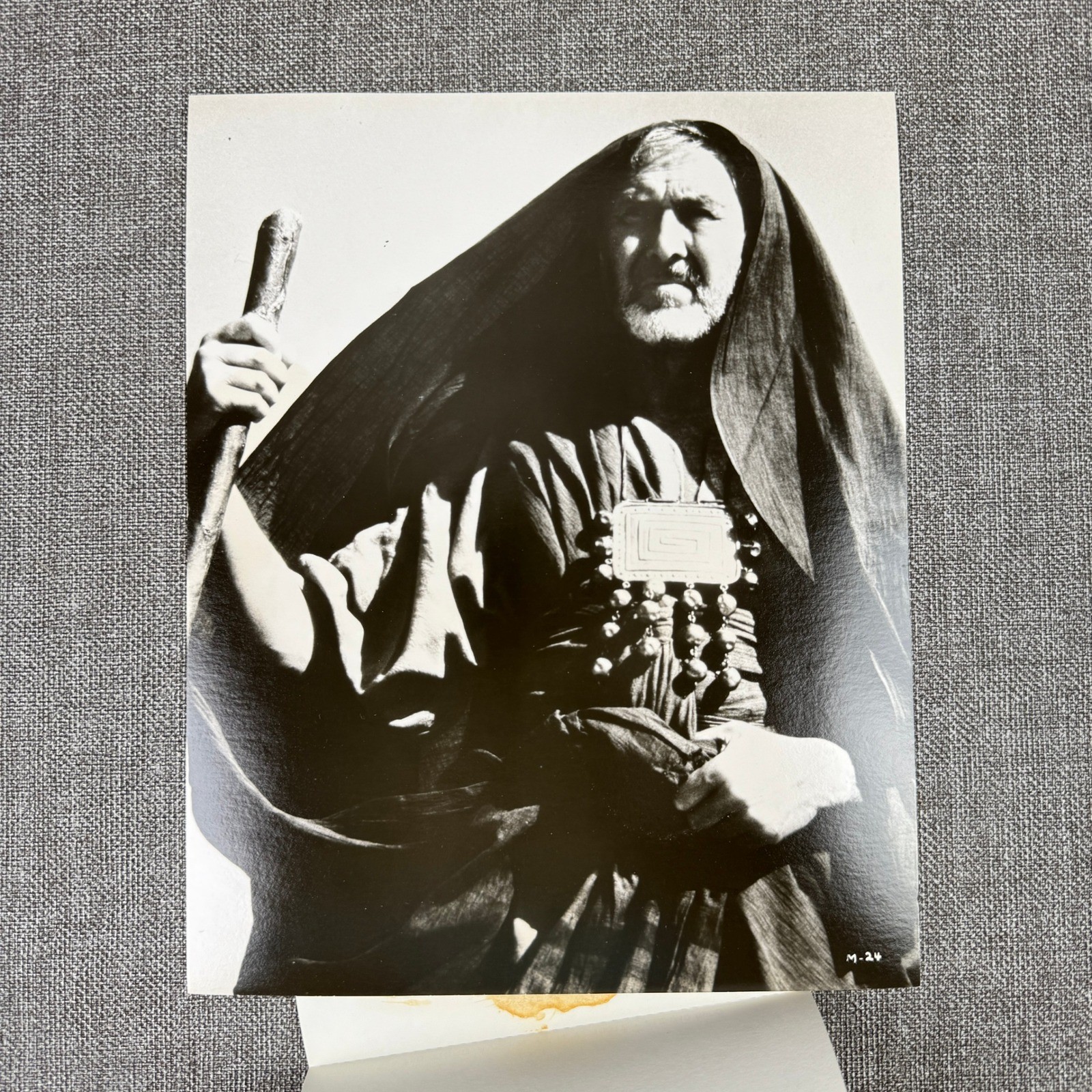 Moses The Lawgiver vintage b&w Movie Stills Lot of 6 , starring Burt Lancaster