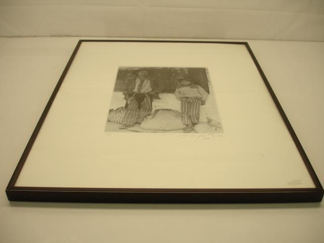 Original signed Photograph framed 1/50 Michael L. Plyler 1986 Maya of Guatemala