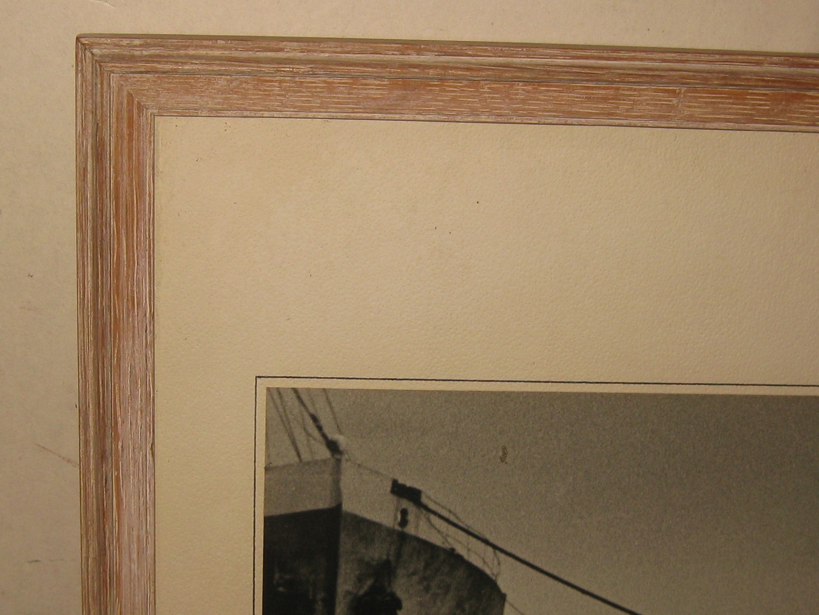 1943 Rose Willoughby Saul SHIP waiting for DEMOLITION Photo – INDIA? PAKISTAN?