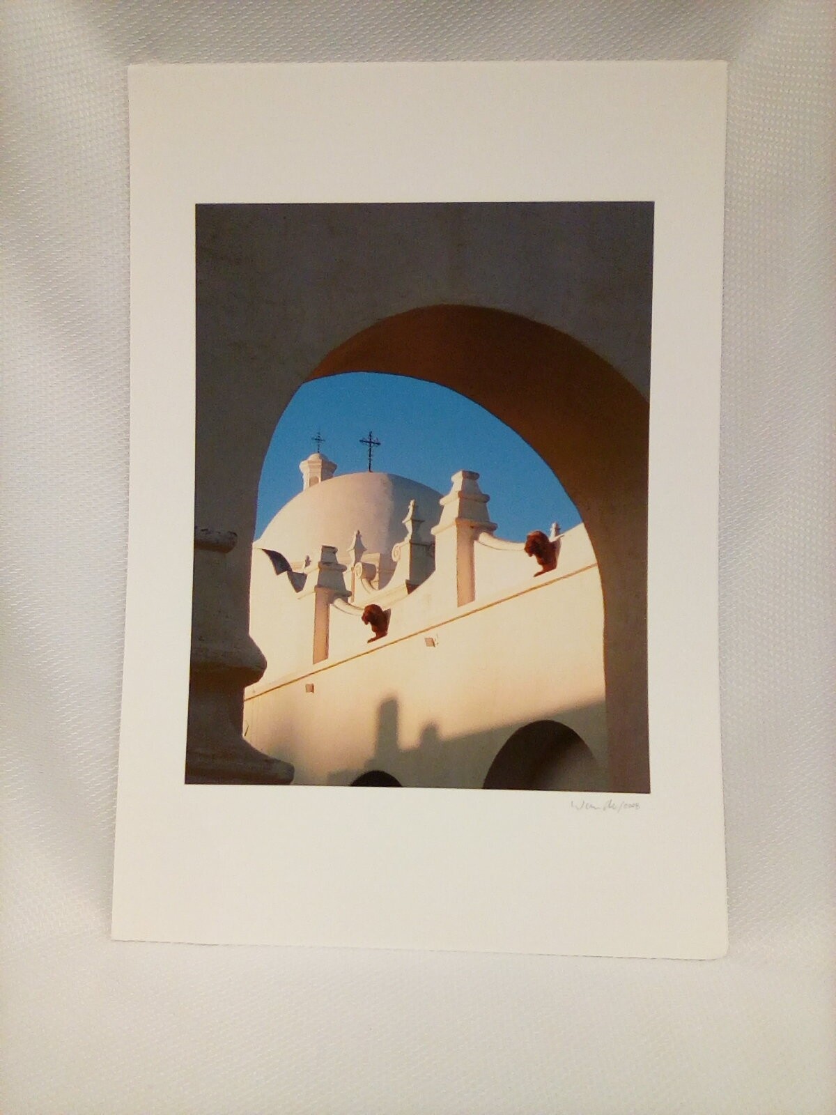 San Xavier Mission Tucson AZ Warren Allen 2008 Photographic Print HG14