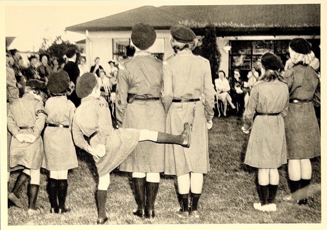 Girl Scout Ceremony Toronto Canada 1958 Fotofolio Art Photo Print Card 4.25”x6”