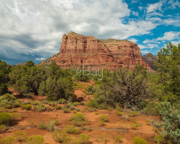 8×10 Desert View of Sedona, Arizona. Free Shipping!