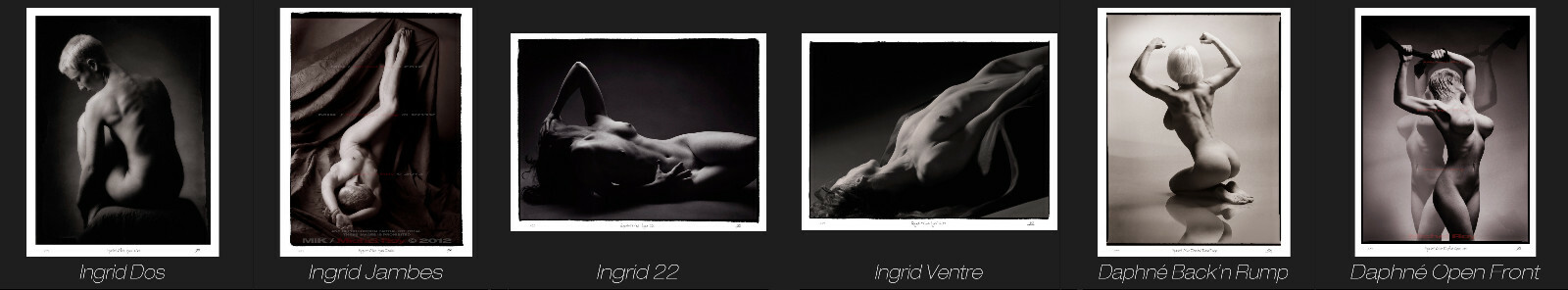 Art Nude “CollegeGirl#1.4” 11×14 Sign Mik &Num 1/25 Glossy Woman Excellent 3D Model