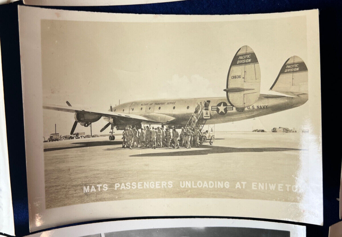 Photos of WWII Naval Base Now Destroyed by Nuclear Bomb Eniwetok Atoll Lot