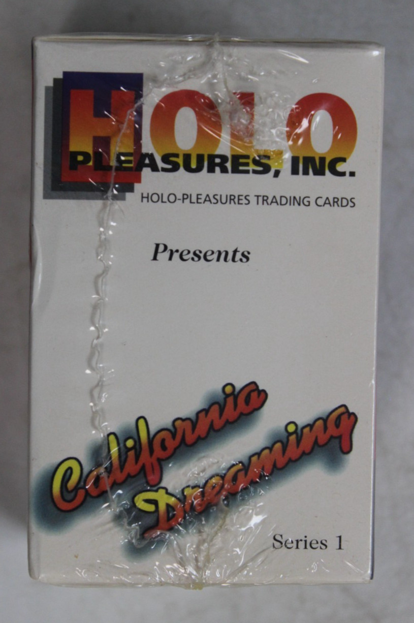 HOLO Pleasures Inc 1991 California Dreaming Adult Trading Card Set Box Sealed