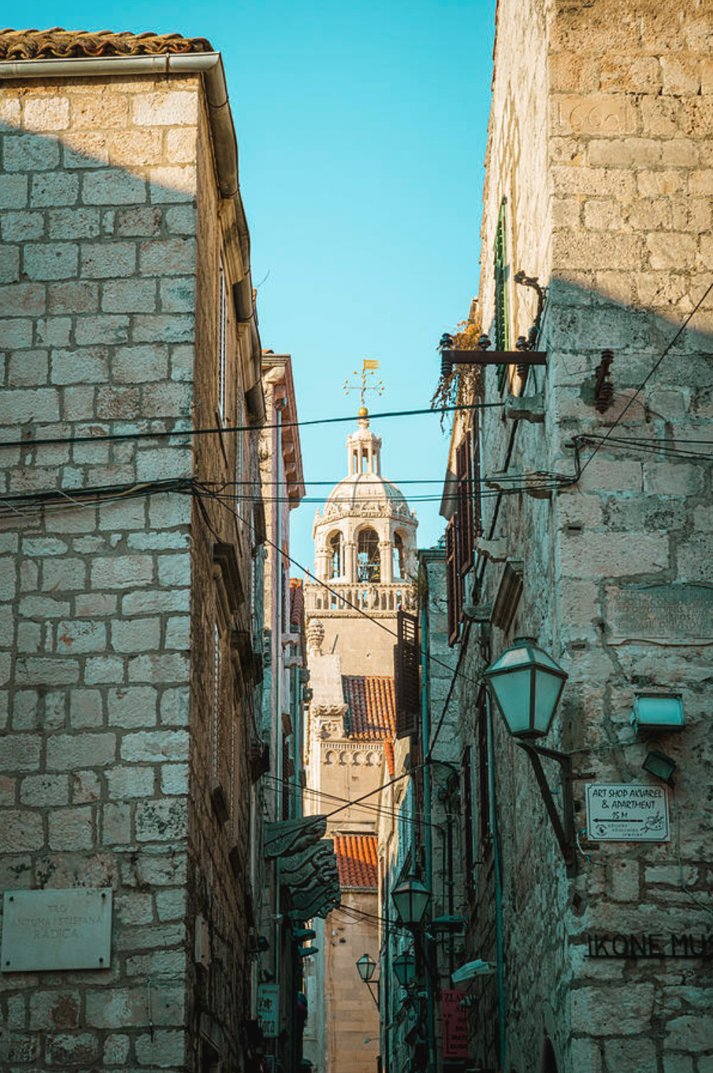 Digital art photography-Korcula,Croatia-Image for print, or just as a wallpaper)