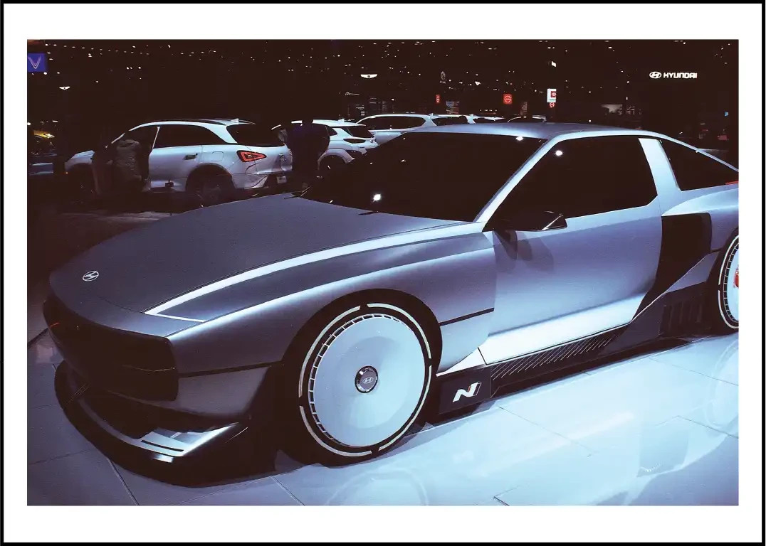 Wall Art Poster Photo Print 13×18 cm / 5×7 in | Hyundai N Vision 74