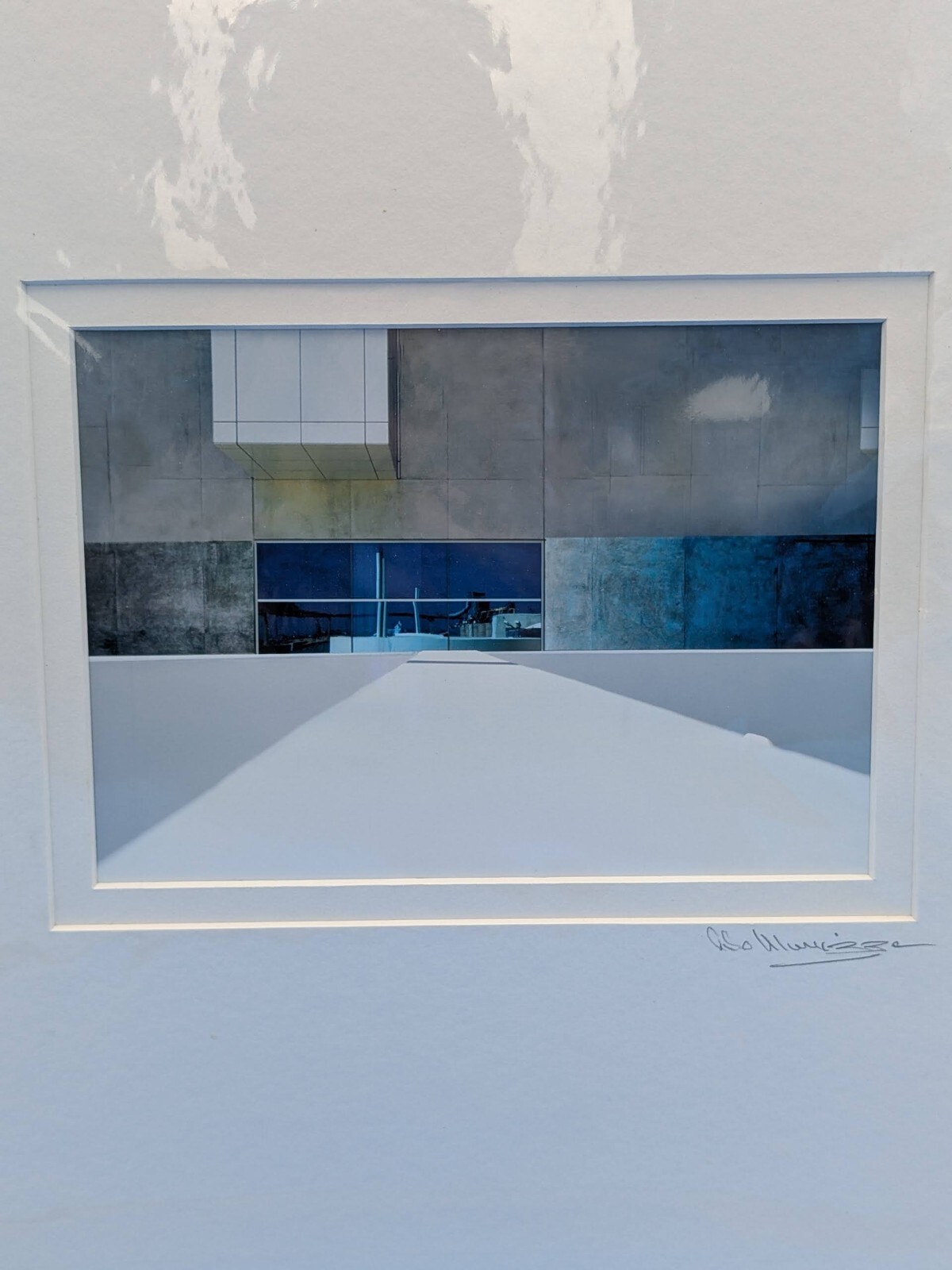 Photographic Art Digital Photo ‘ In Perpective ‘ by Late Alo Munizzo ’12 5″ X 7″
