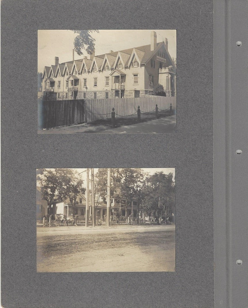 C R Savage / Mormon Temple Salt Lake BACKED WITH Lion House / Beehive House