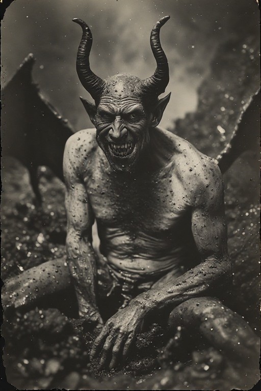 5 ~ 4X6 Glossy 666 Fine Art ‘ SATAN / HELL ‘ Photo FANTASY Set ! 2013598394