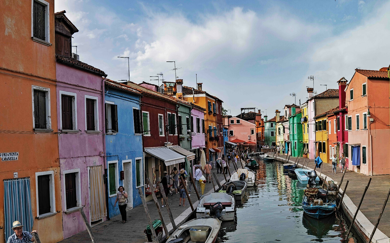 Burano Italy, venice 16X25 europe travel canal cityscape colorful landscape city