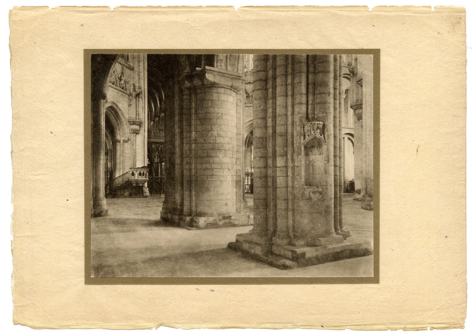 Frederick H Evans, “Ely Cathedral” Oct 1903 Original Camera Work IV Photogravure