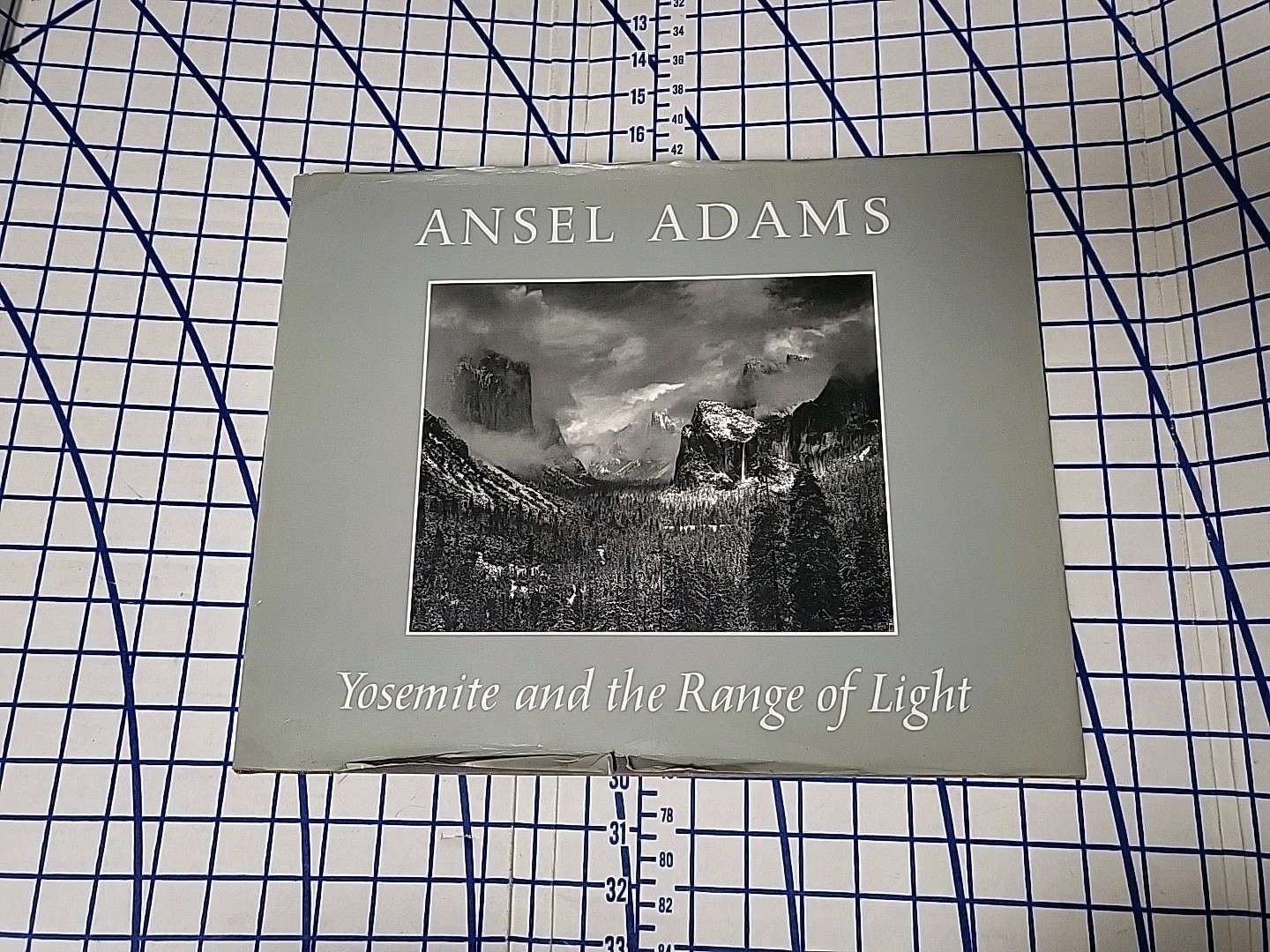 YOSEMITE AND THE RANGE OF LIGHT By ADAMS ANSEL Book FIRST PRINTING HB/DJ 1979