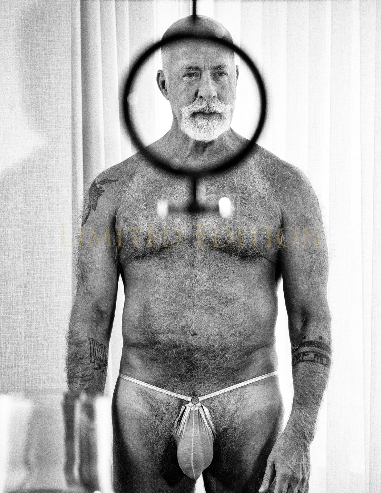 Handsome Male Nude Physique Gay Men Limited Edition Photo 8.5×11 5.26