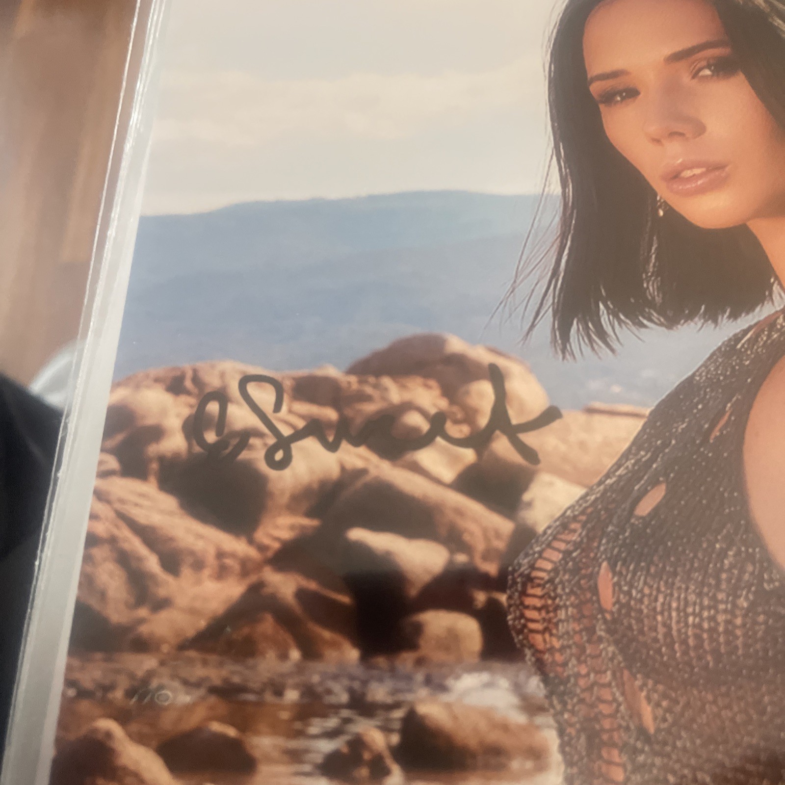 Eve Sweet Autographed 8×10 Photo Pornstar Adult Model COA TTM