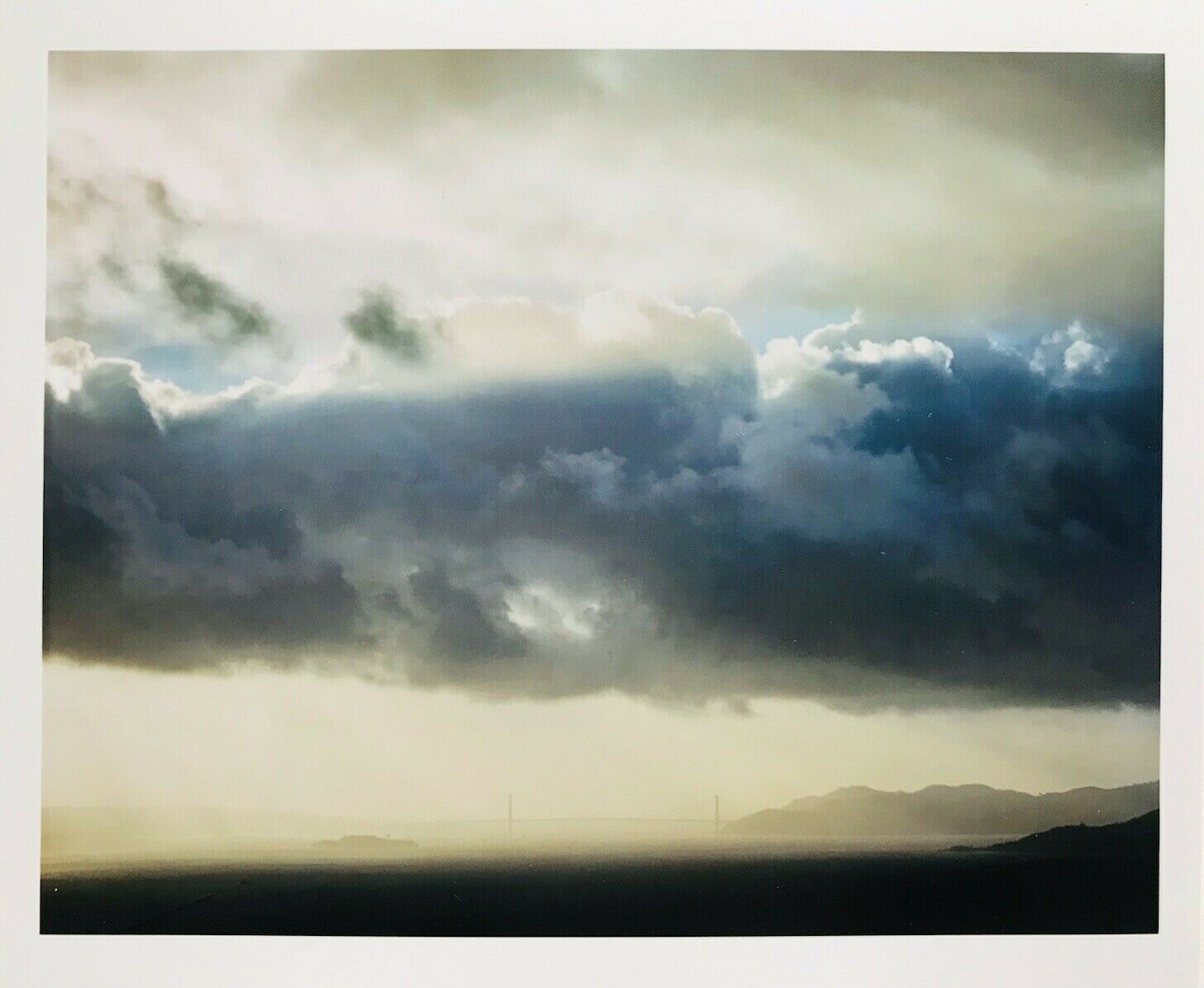 RICHARD MISRACH ‘Golden Gate Bridge, 1998’, 2021 SIGNED Ltd. Ed. Photo 6″x6″ NEW