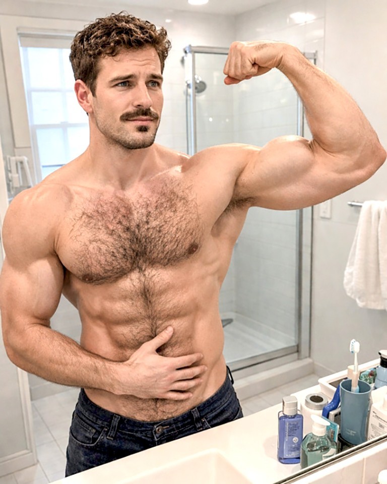 Male Model Photo – 8 X 10 Premium Paper – Print #T1050-19