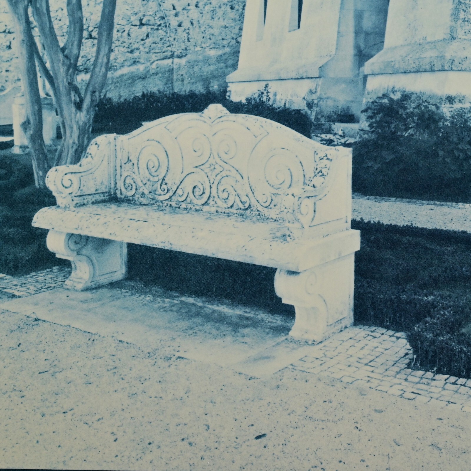 ALAN BLAUSTEIN Original Vintage Signed Coimbra Europe Landscape Photograph Print