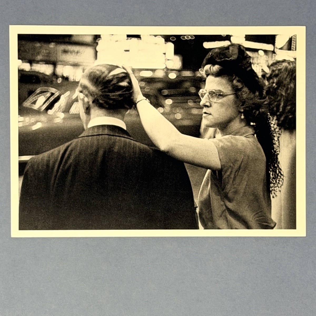 Louis Faurer Art Photo Print Card By Fotofolio – New York City, 1948