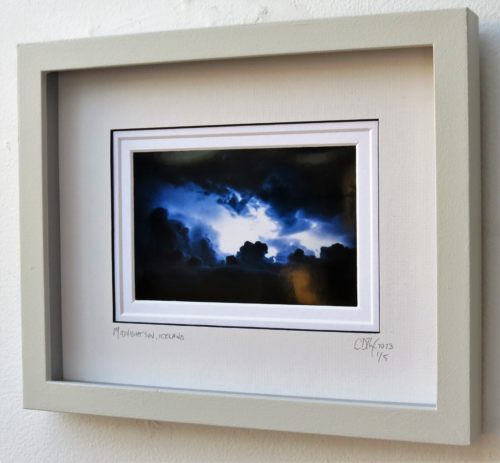 Limited Edition Framed Photography by C. Damien Fox. Iceland, Travel, Sky