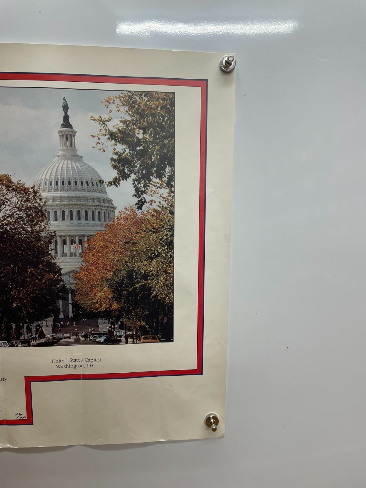 1994 Tennessee Republican Party Capitol Club Series Poster 16×21