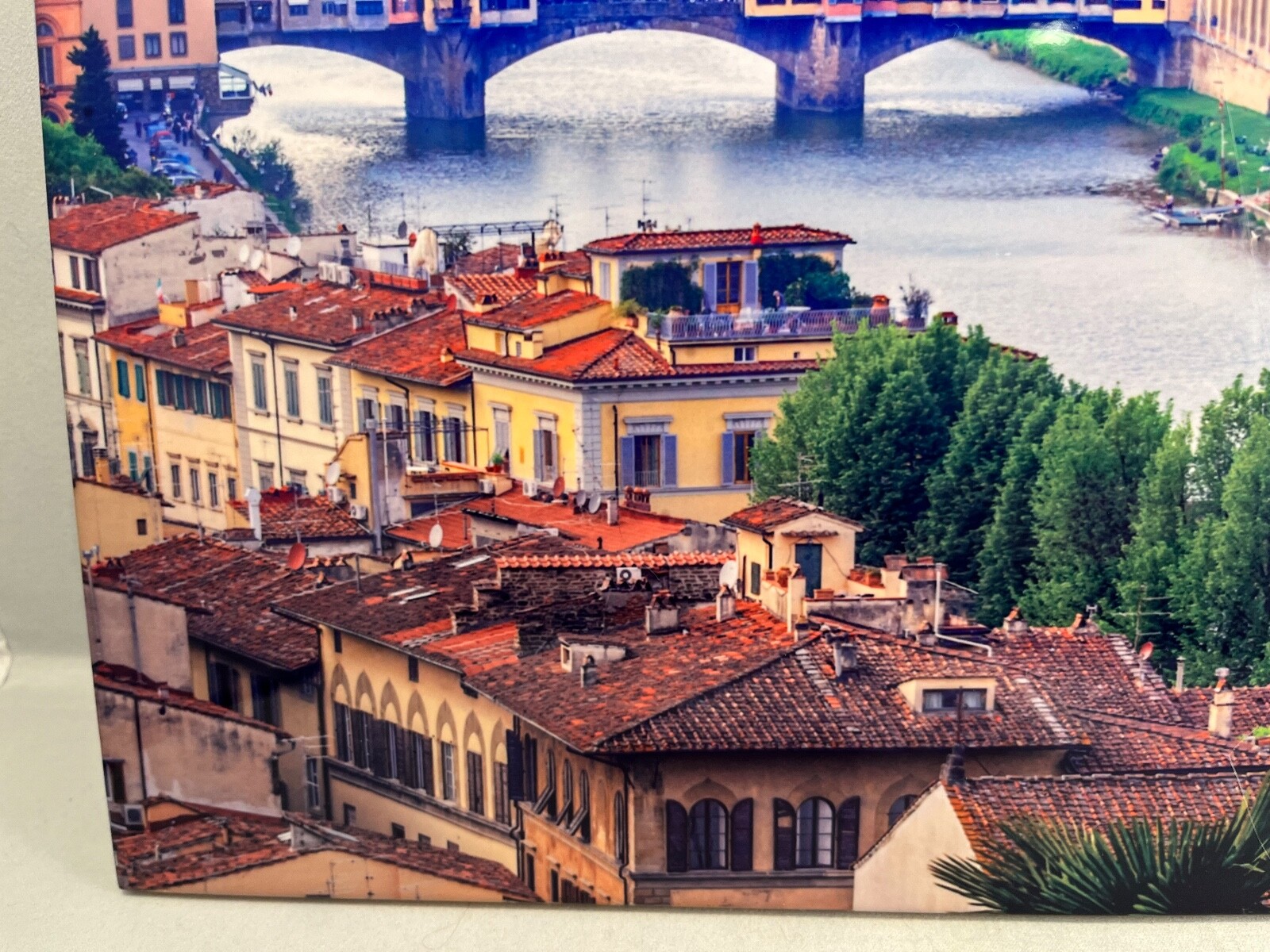 Florence Italy Photograph Picture on Ceramic Tile 10” x 8” by David Stern