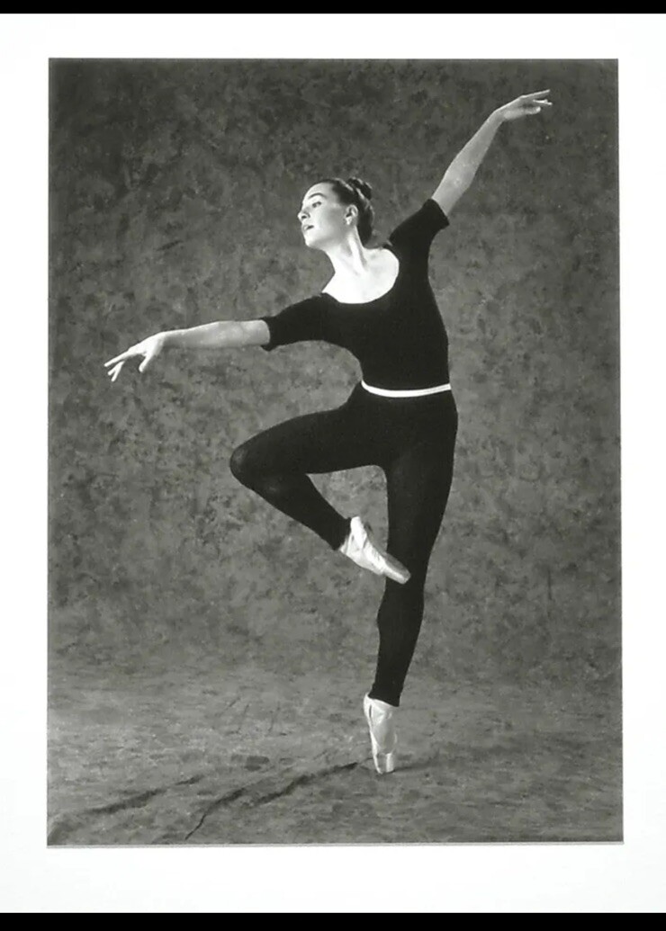 DON CAMERON 1943-2016 female Ballet Toe DANCE PHOTOGRAPH Black & White Ballerina