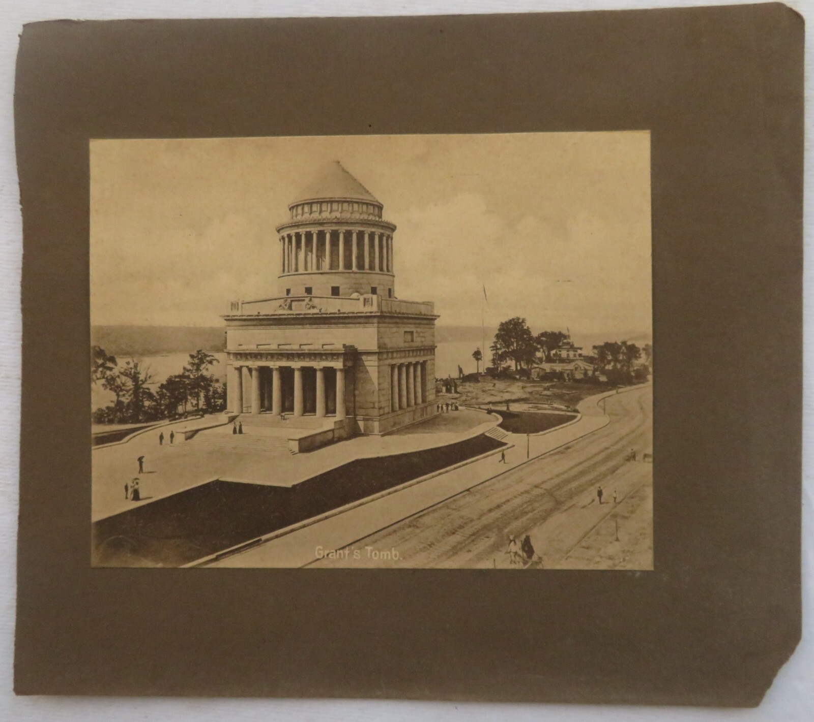 1903 NEW YORK National Art View Co Architect Monument Print photo Album sheets