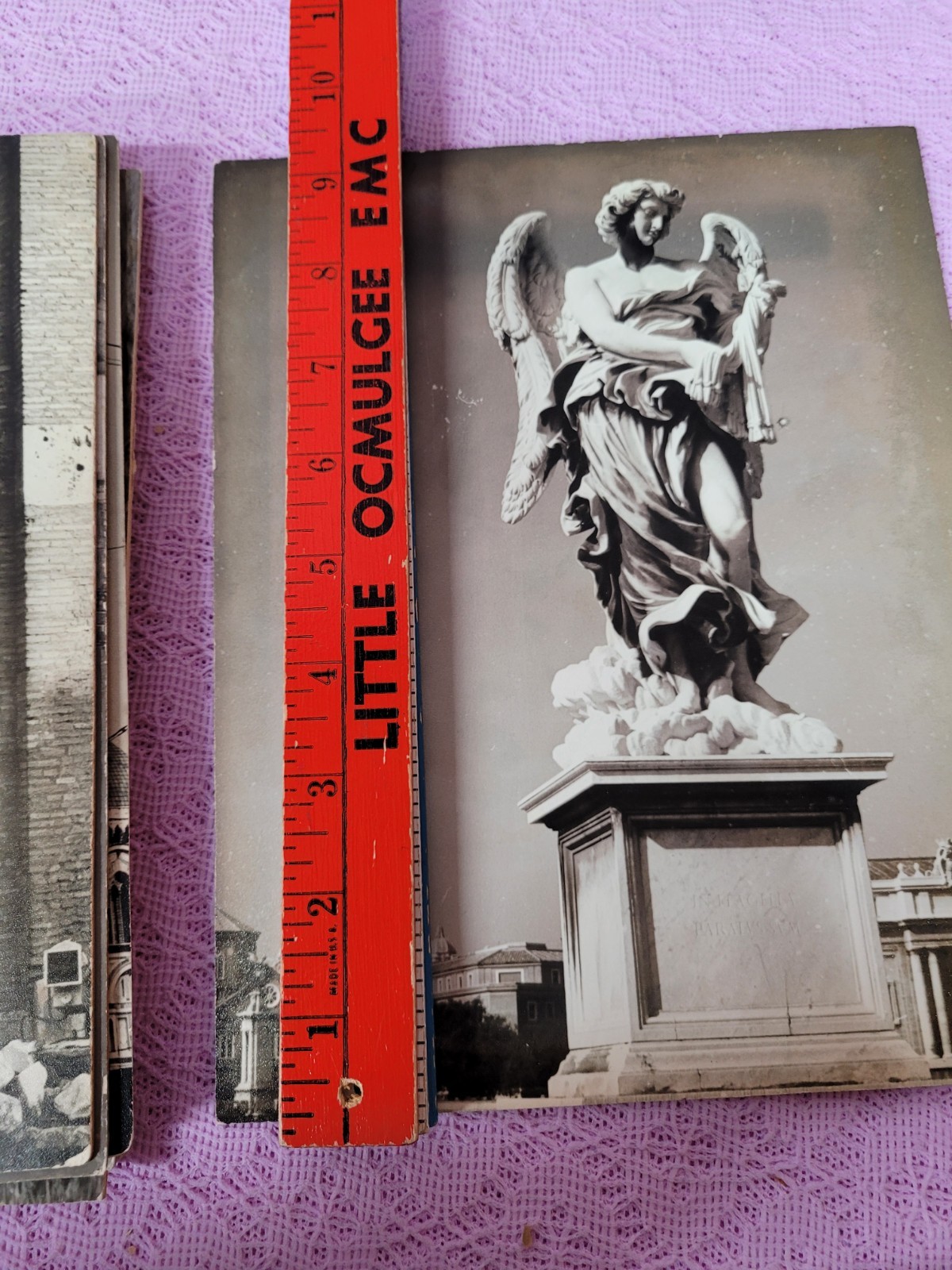 Lot Of 12 Vintage Black And White Photographs Venice Rome Florence Italy 9×7.5