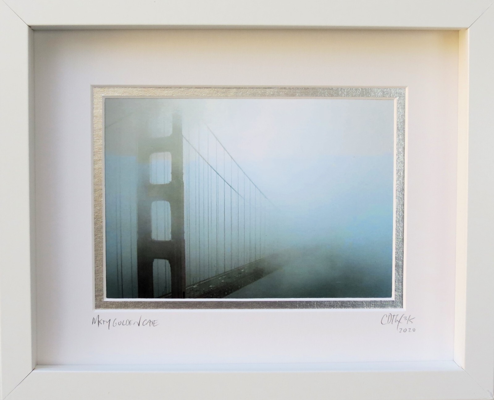 San Francisco Architectural Travel Photography, Golden Gate Bridge, Framed by C.