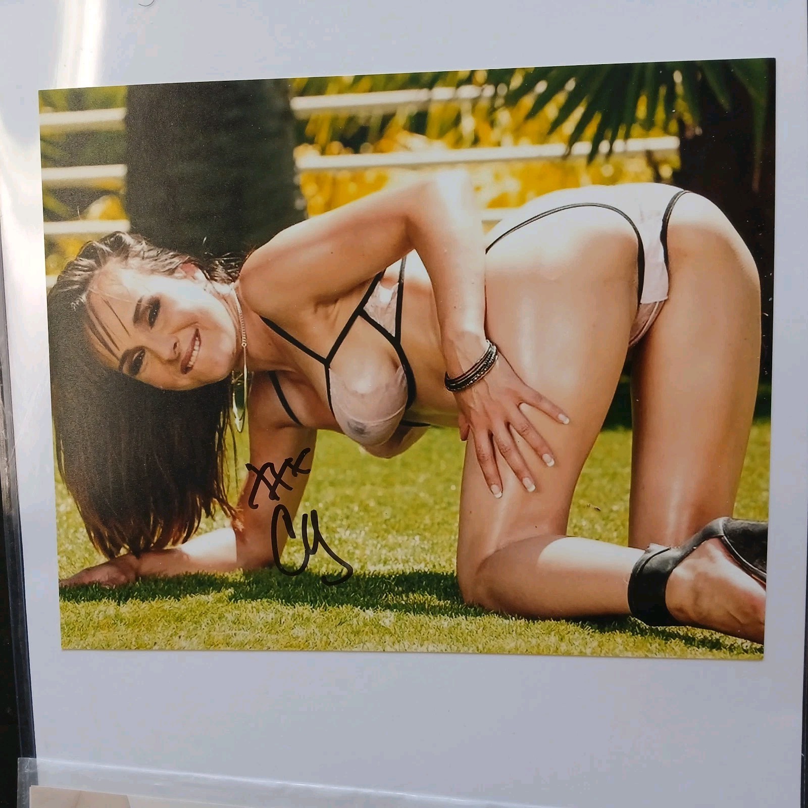 Pornstar Cytherea Autographed 8×10 Photo