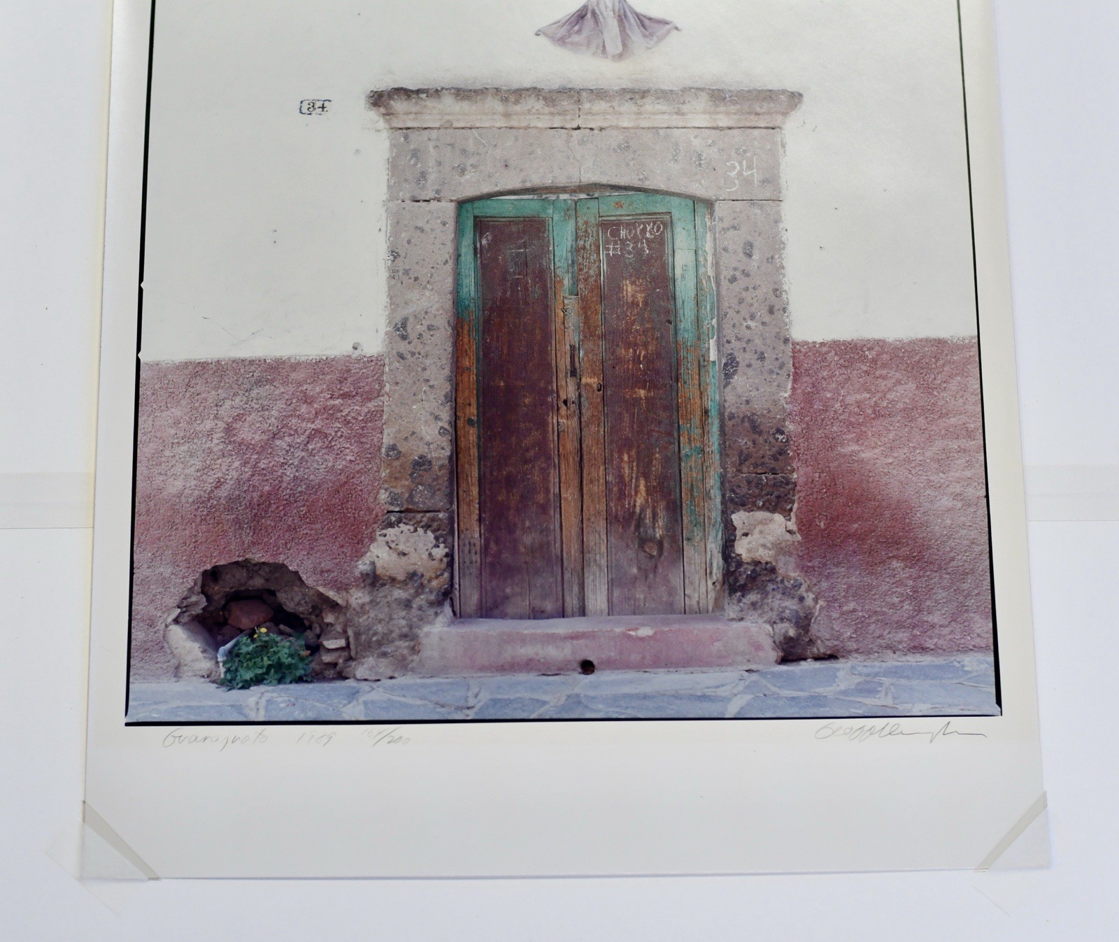 GEOFF WINNINGHAM Photograph Guanajuato 1989 #164/200 Signed Mexico