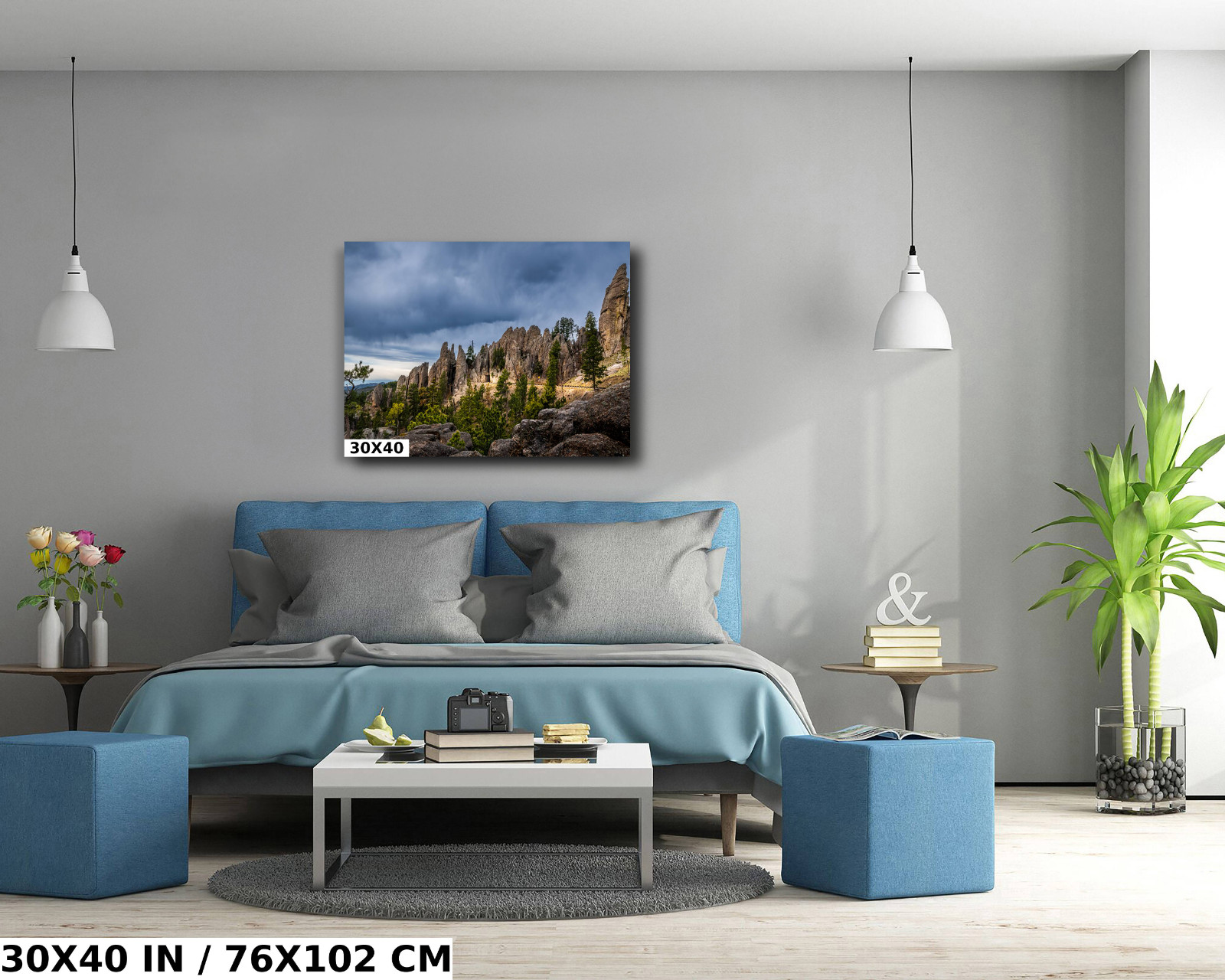 Needles Eye Tunnel: Black Hills South Dakota Rock Formation Photography Wall Art