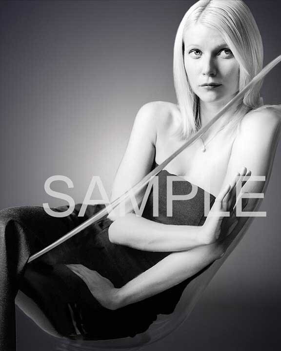 Gweneth Paltrow – B/W – Modern Archival Fine Art Print 8.5×11