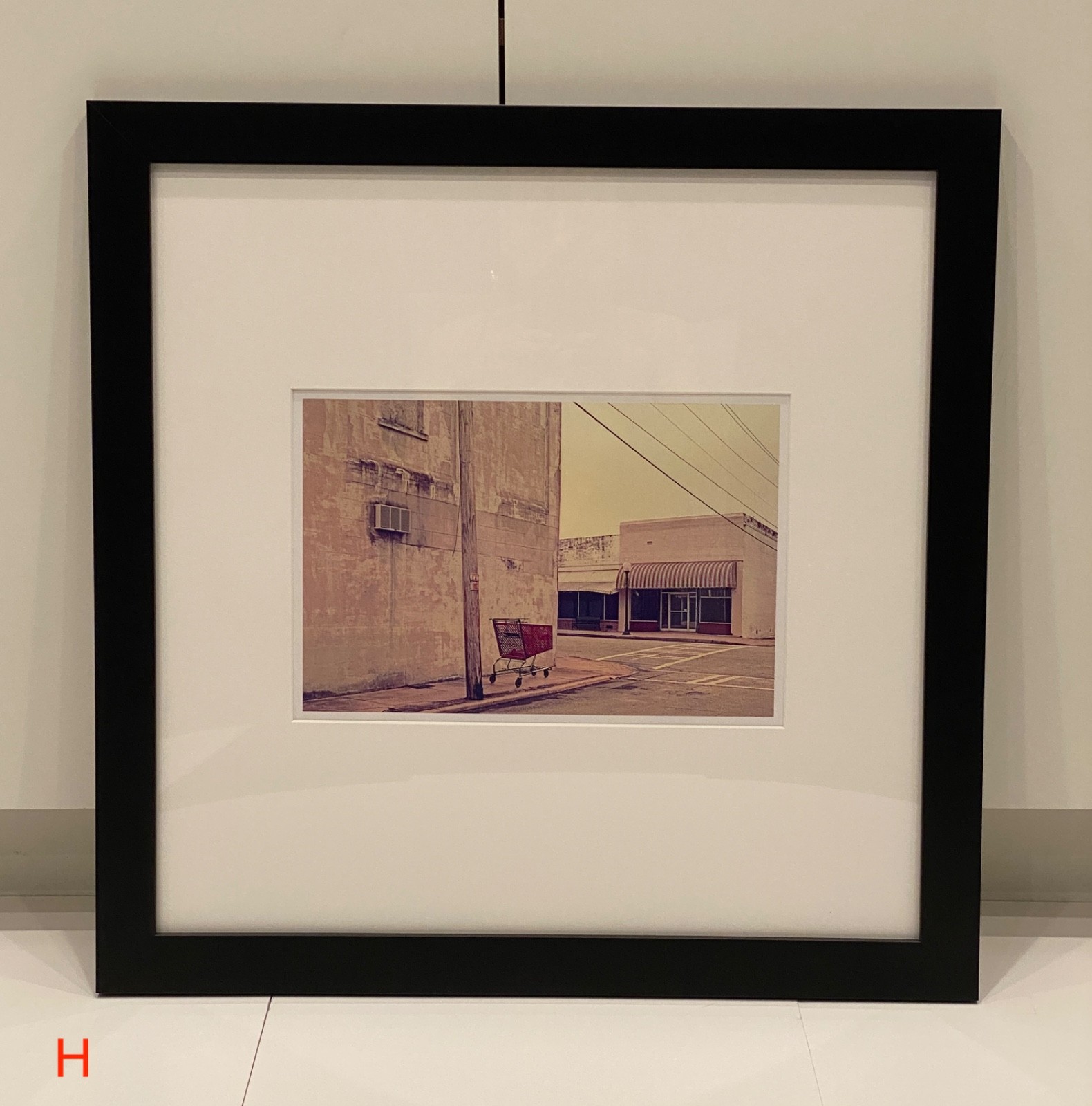 Black & White Wooden Frame Photography Art Work Collection