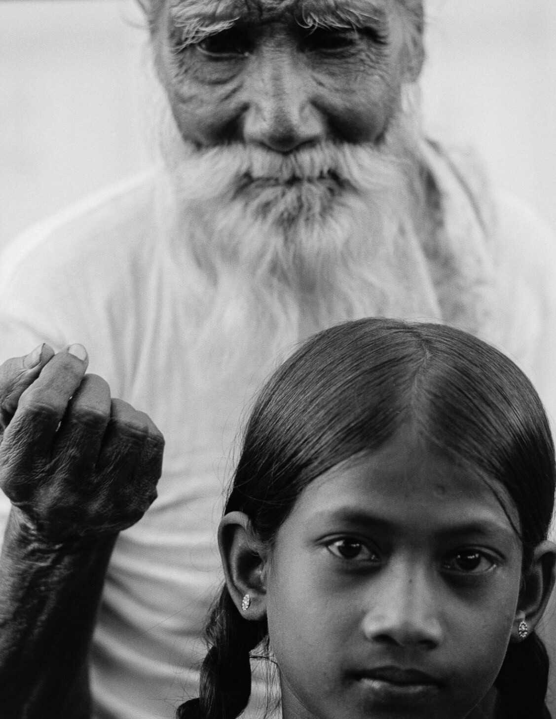 Andy Katz Photograph BEGGAR’S OF SRI LANKA Silver Gelatin Print B&W Signed 25/60