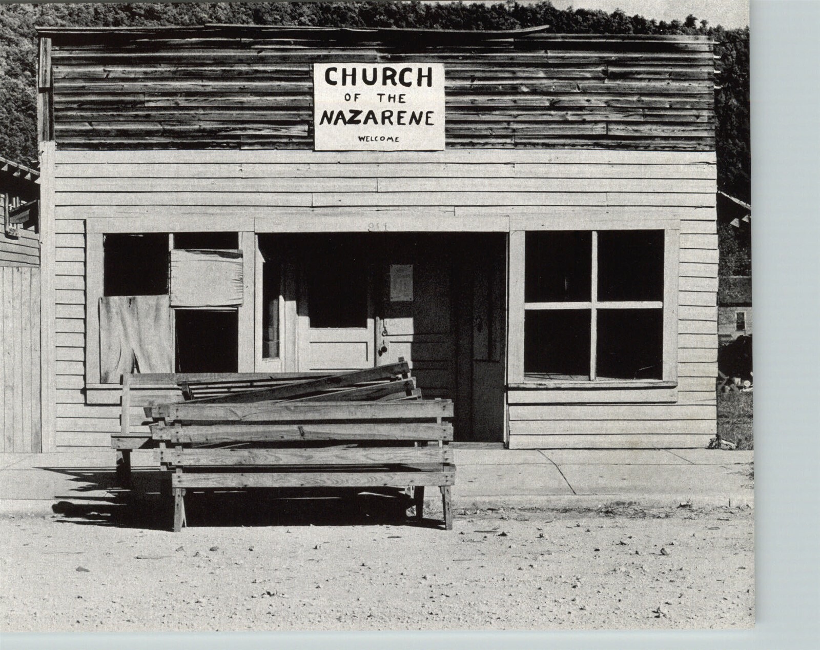 1938 Walker Evans Americana Church Of Nazarene Tennessee Original Photo Gravure