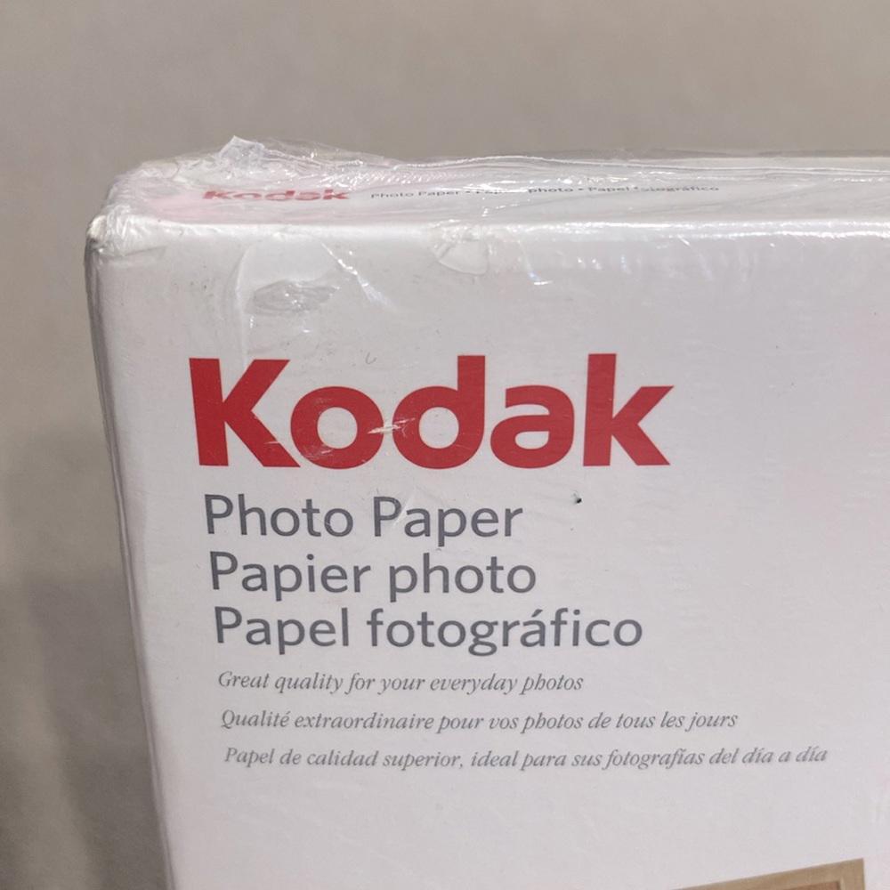 New Kodak Gloss Photo Universal Instant Inkjet Dry Paper 100 Sheets 4″ X 6″ !!