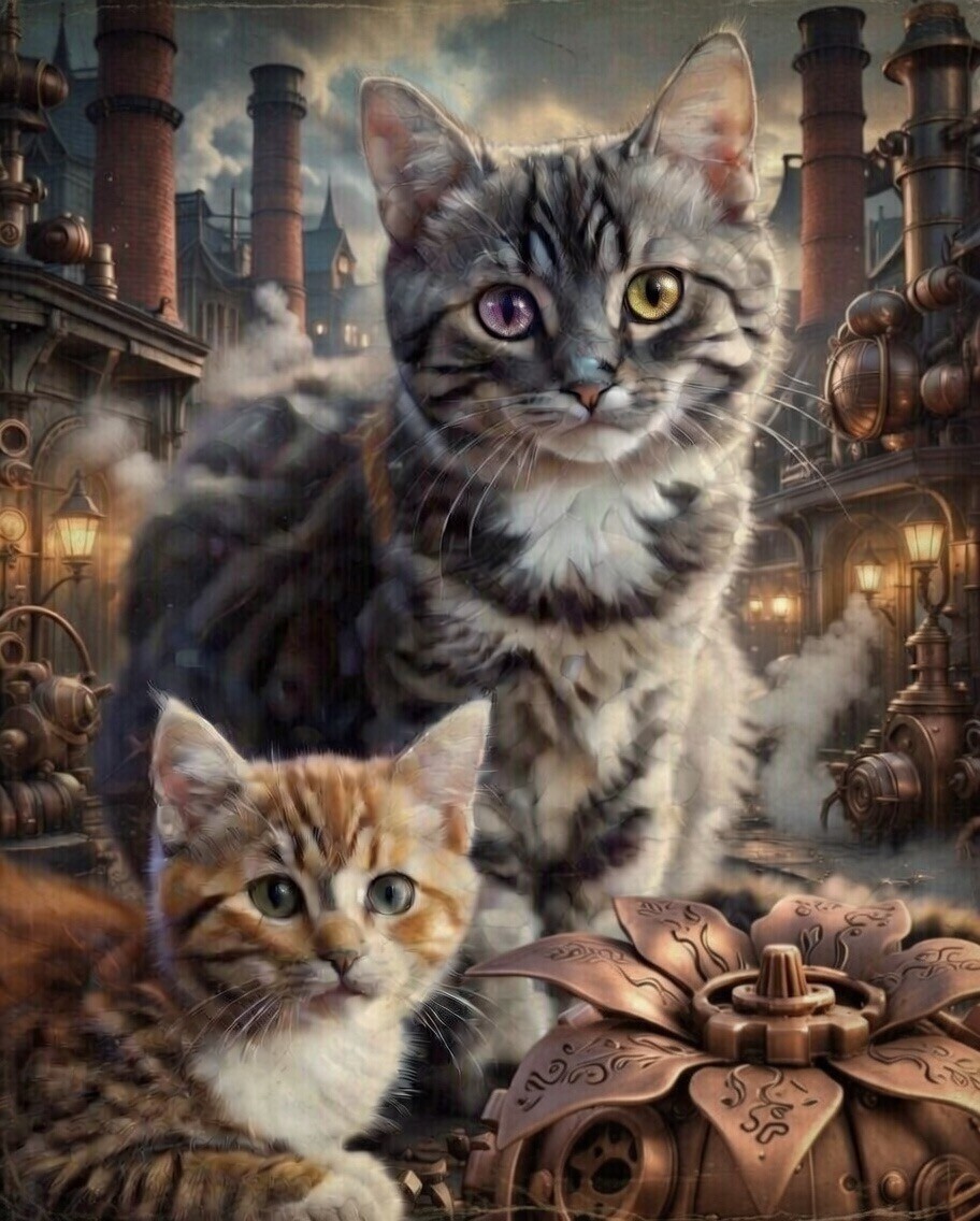 cute cat art 8*10 photos print cute cats art photo print wall art glossy photo