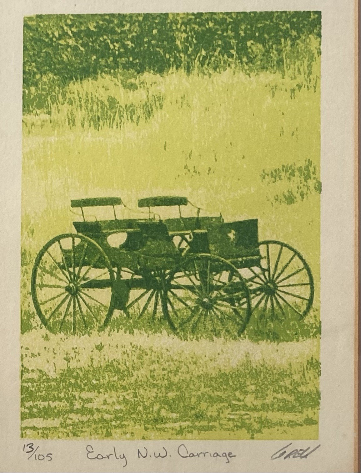 Limited Edition Vintage Monochromatic Stylized Photo Screenprints 22cm x 27cm