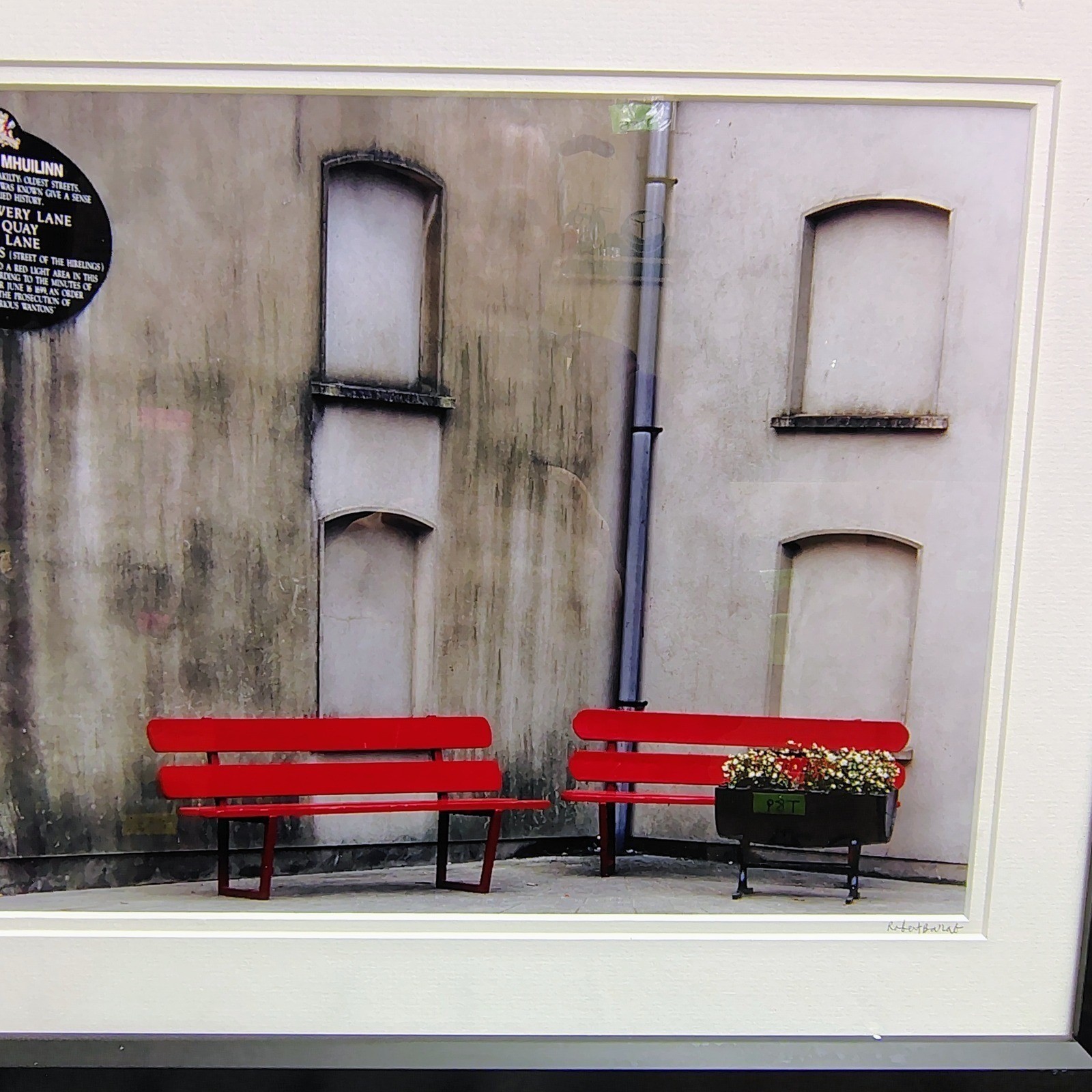 Old Brewery Lane Clonakilty Framed Robert Barab Signed Limited Edition irish