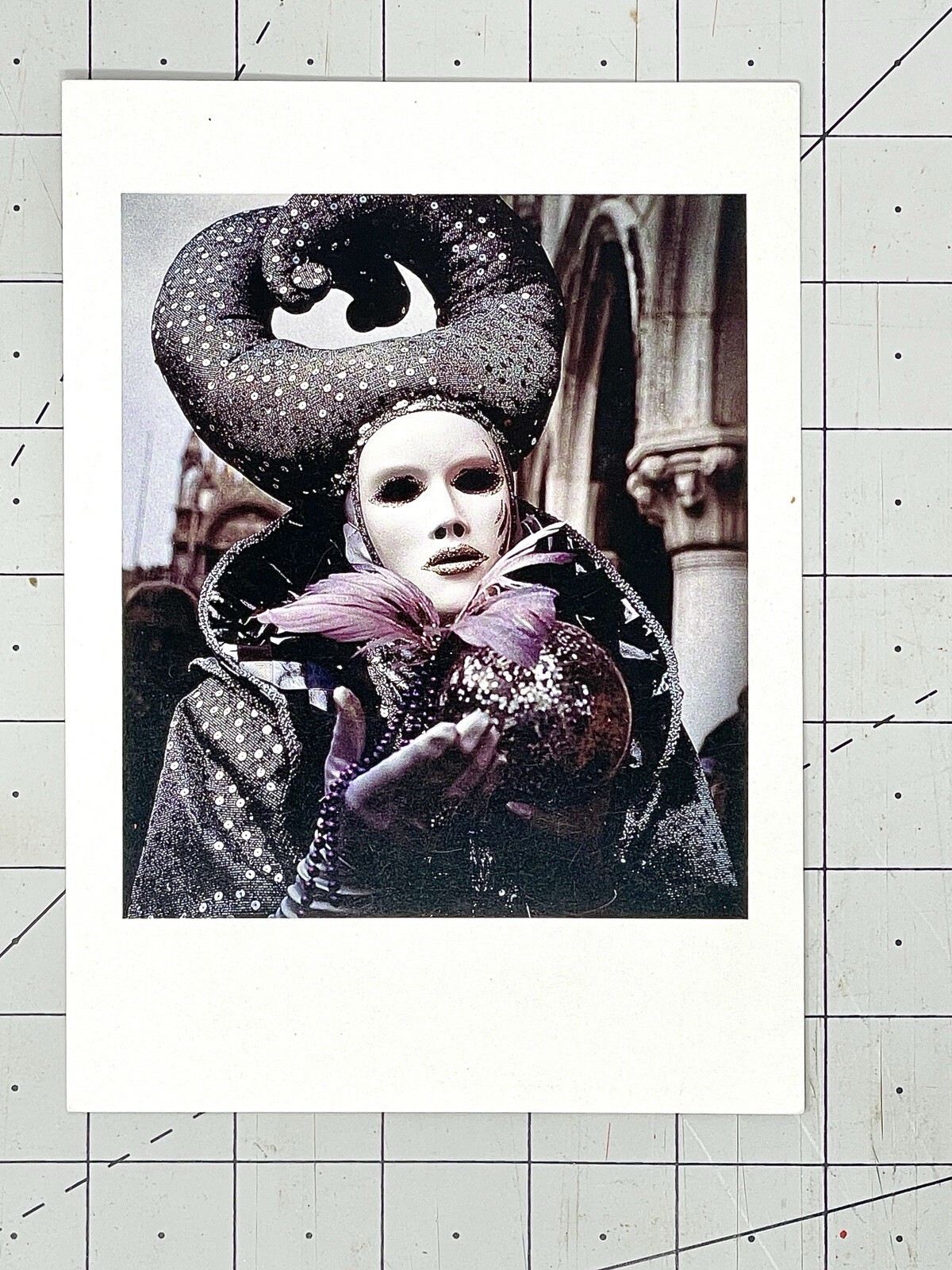 Stephan Brigidi (b. 1951) Art Announcement Card 1996 – Carnevale di Venezia 1995