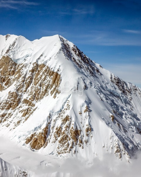 8×10 Photo Denali’s (Mt. McKinley’s) north summit.. Free Shipping.