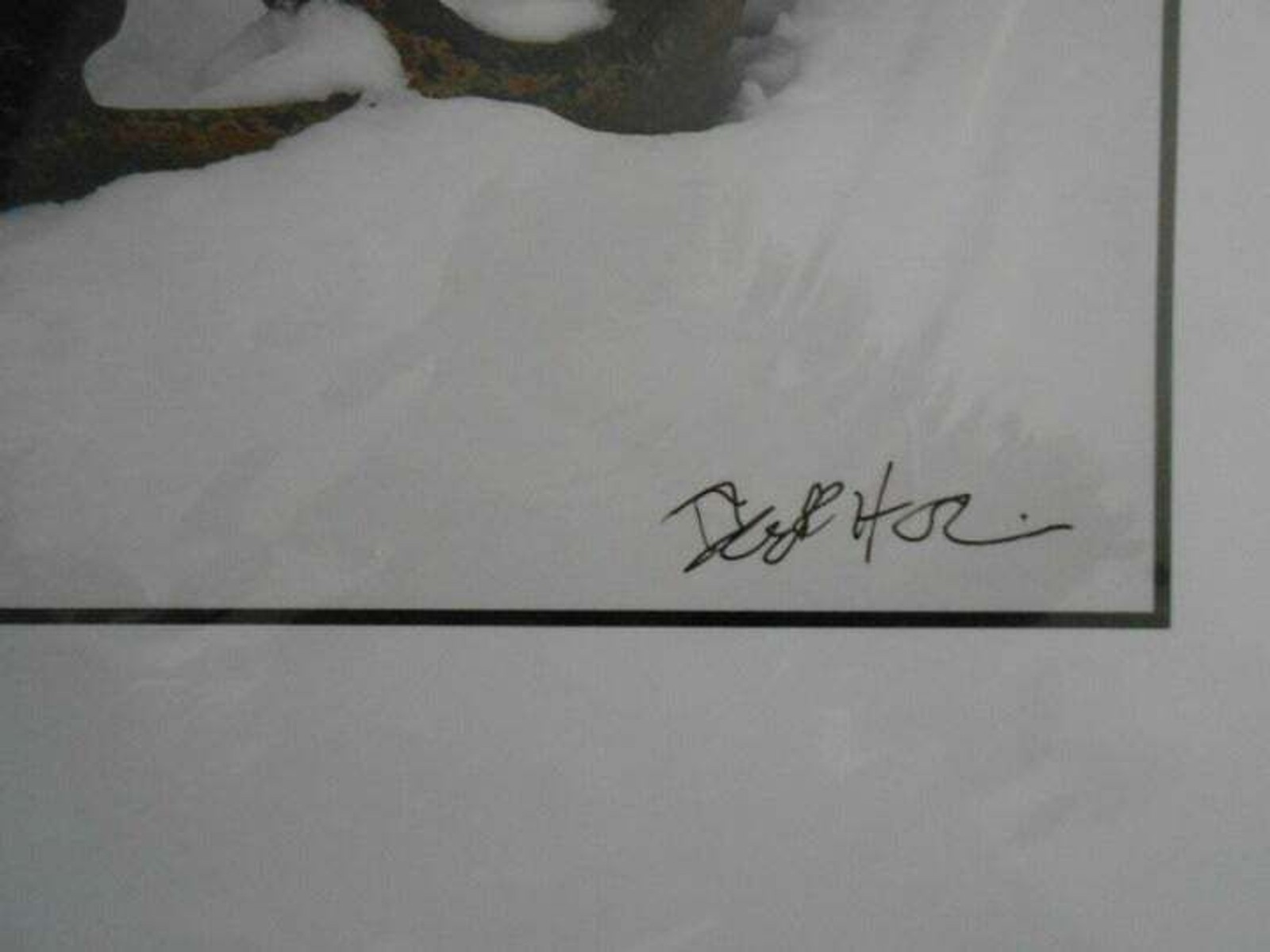 Maine Coastal Anchor in Snow Photograph by Debi H… 19X13 Mat