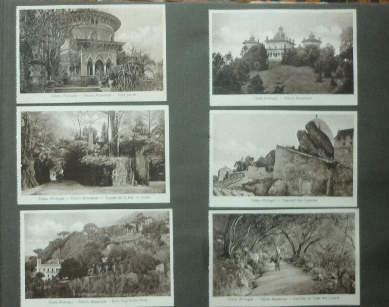 3 Photos + 9 Postcards Travel 1928 Belem and Cintra near Lisbon