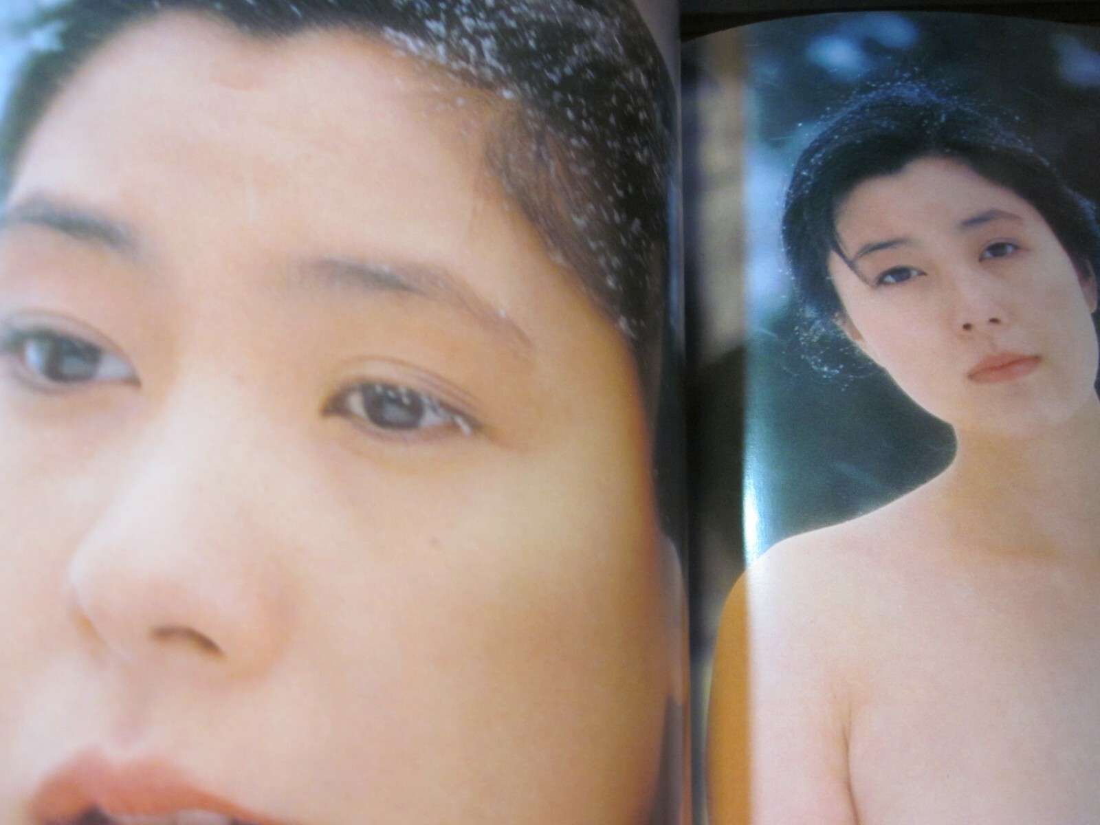Kishin Shinoyama Photo Book 4 colors fire flowers Satomi Tezuka 1982 1st,edition